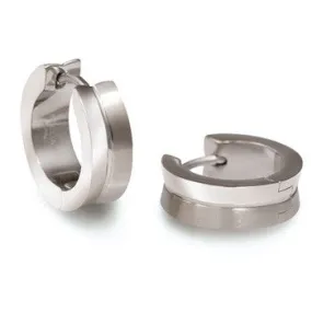 0511-02 Boccia Titanium Earrings