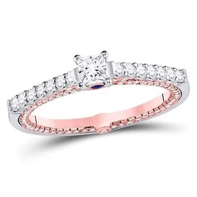 1 CT-DIAMOND 1/5CT CPR BRIDAL RING CERTIFIED