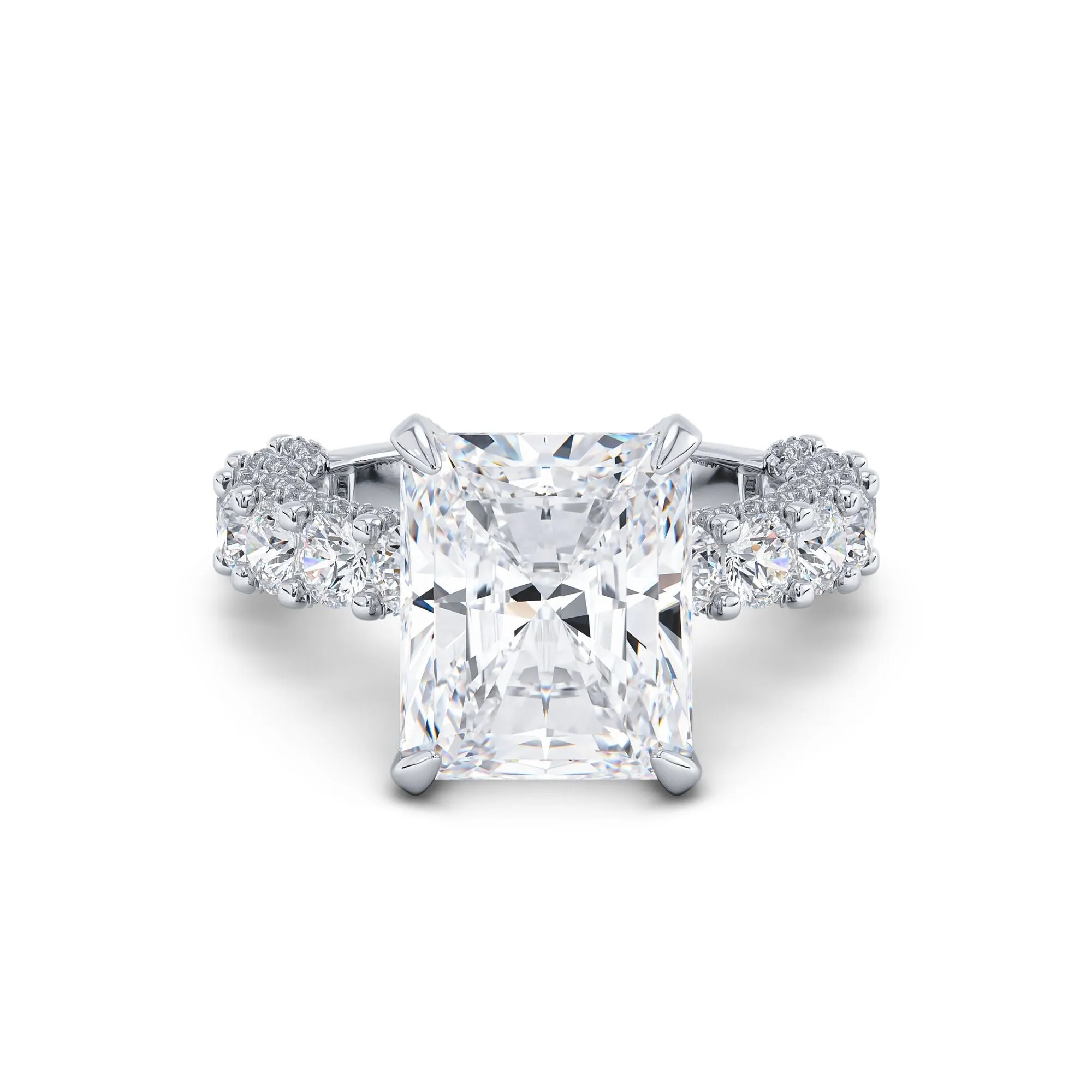 10 Carat Certified Engagement Ring F - Vs2
