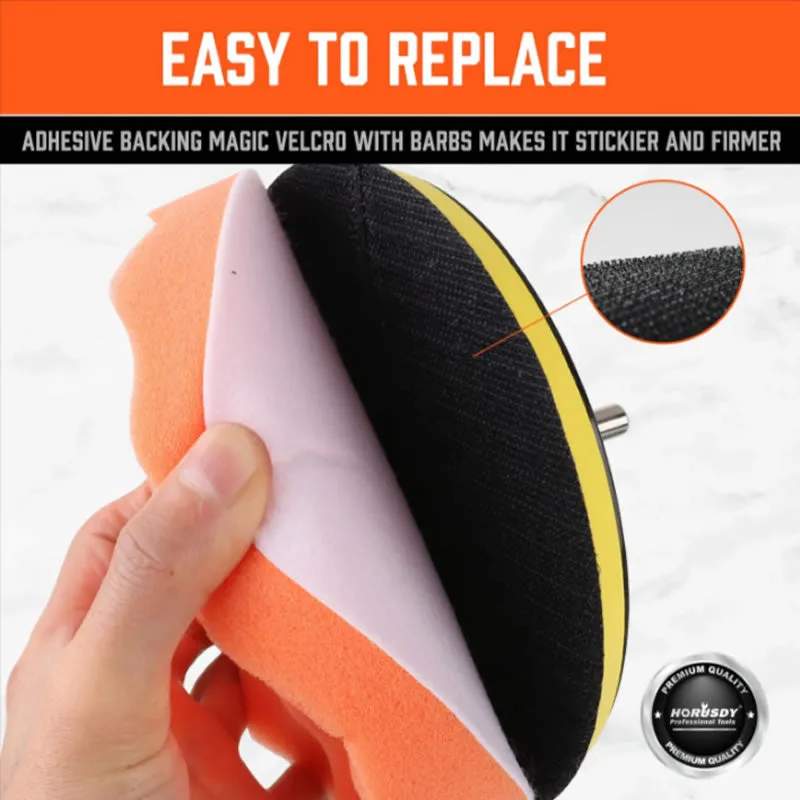 11-Piece Buffing Sponge Pads Kit Sdy-97589