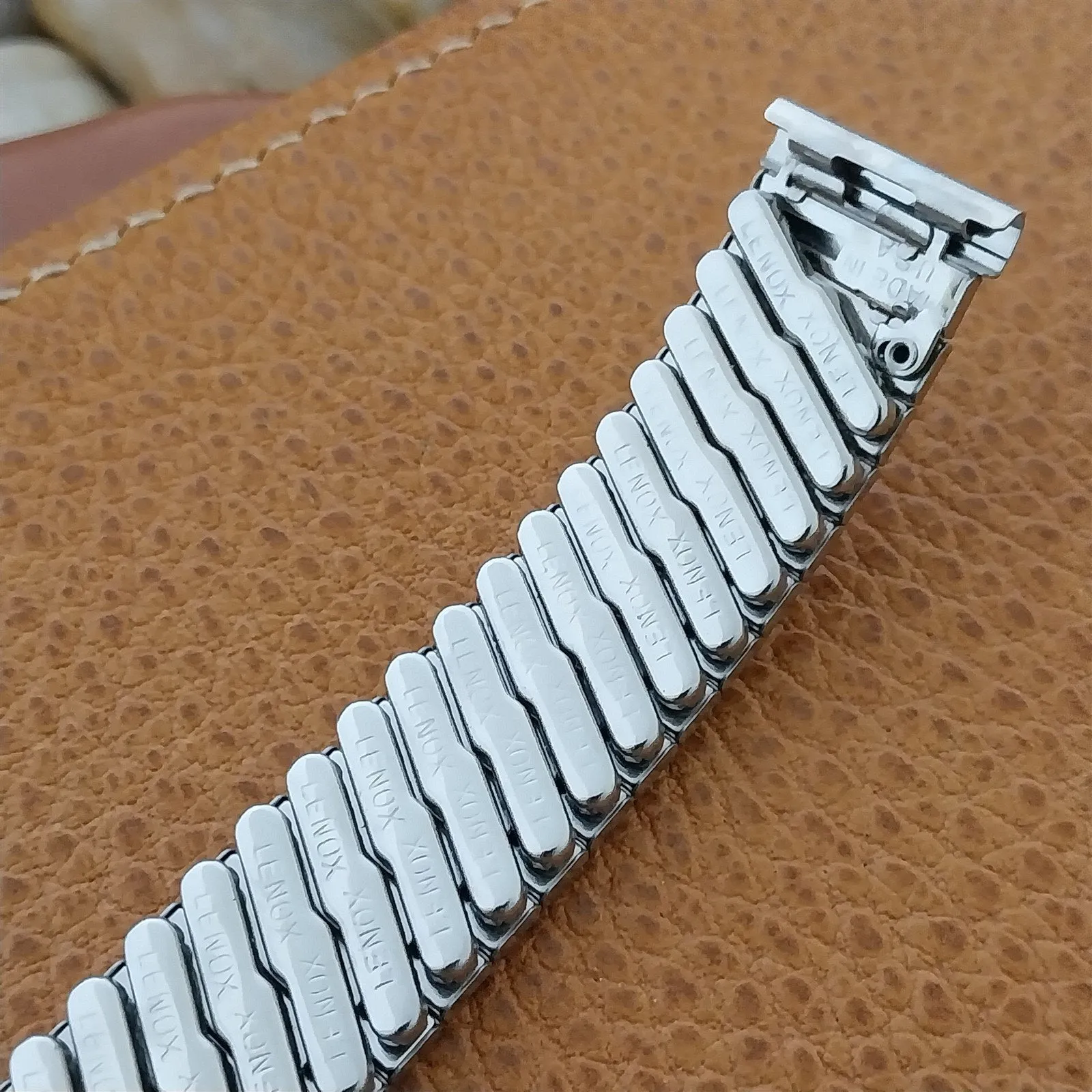 16mm Lenox USA Stainless Steel nos 1960s Vintage Watch Band