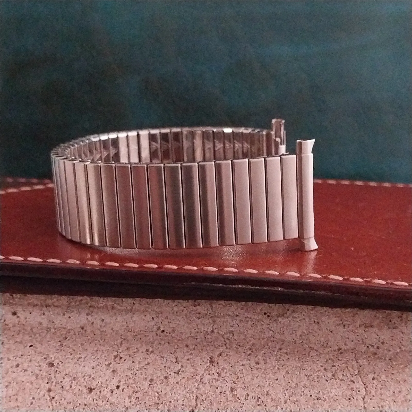 18mm 20mm 22mm JB Champion Brushed Stainless Unused 1970s Unused Watch Band