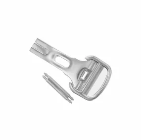 18MM BUCKLE STRAP BAND CLASP FOR CARTIER ROADSTER XL CALIBRE TANK SANTOS BUCKLE