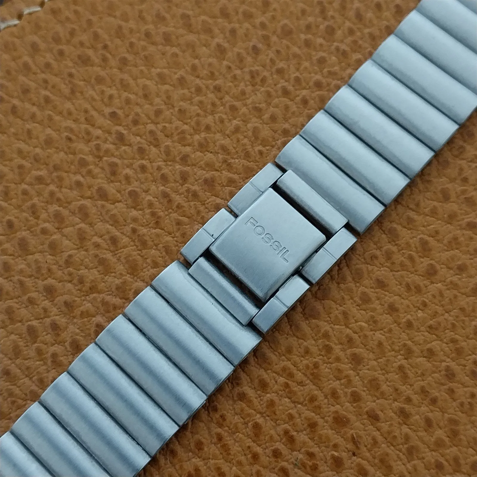 18mm Fossil Stainless Steel Unused Vintage Watch Band