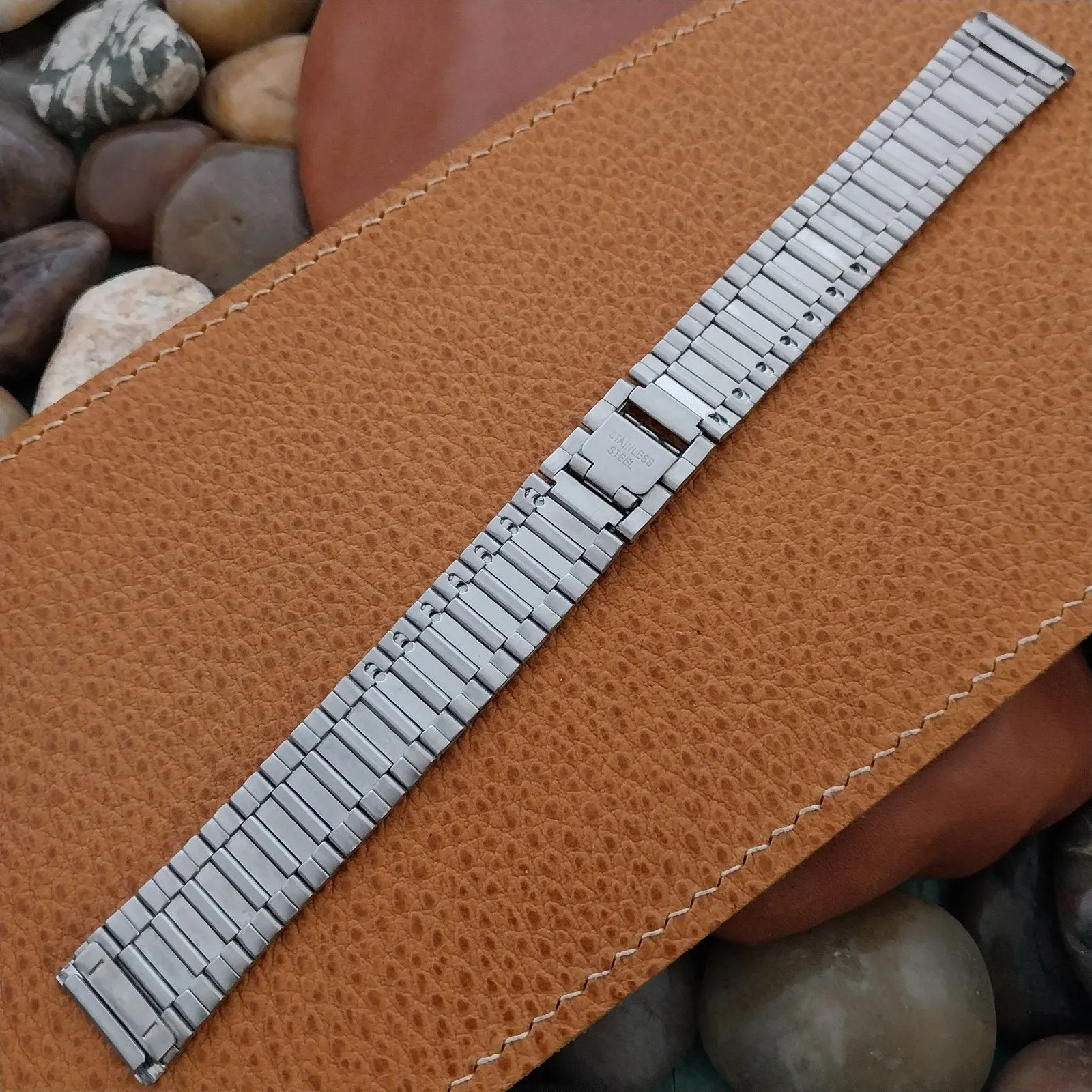 18mm Fossil Stainless Steel Unused Vintage Watch Band
