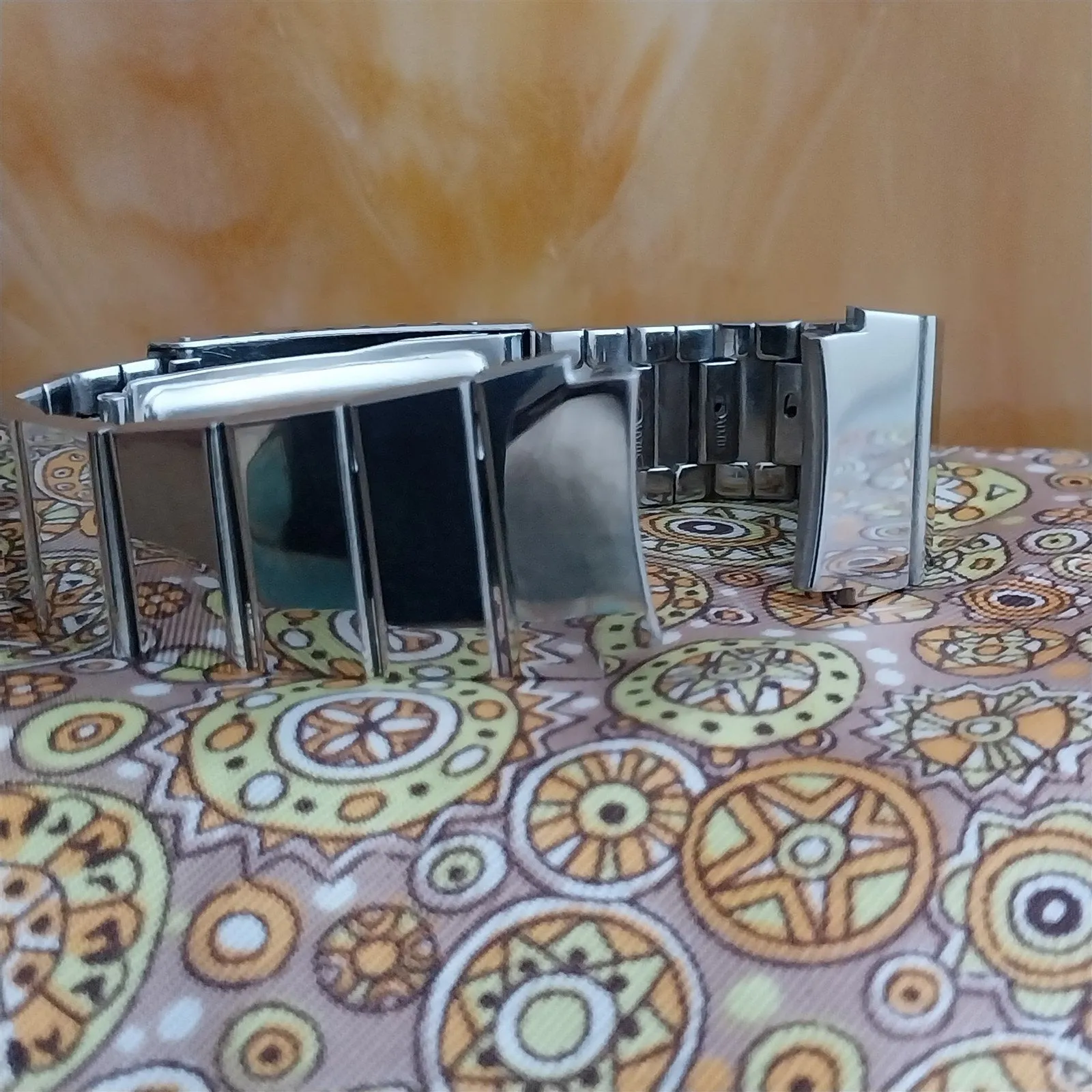 1970s Timex Stainless Steel 19mm nos Unused Vintage Watch Band