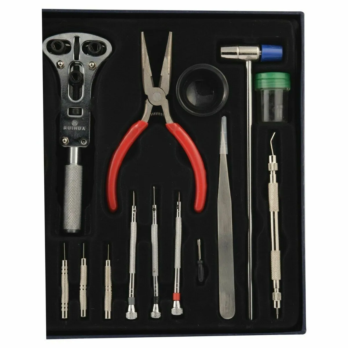 20 PC TOOL KIT & SIZING FOR INVICTA PRO DIVER WATCH CASE STRAP OR BAND BRACELET