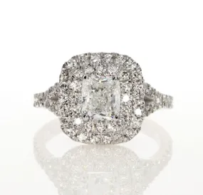 Princess Cut Pavé Diamond Lugs