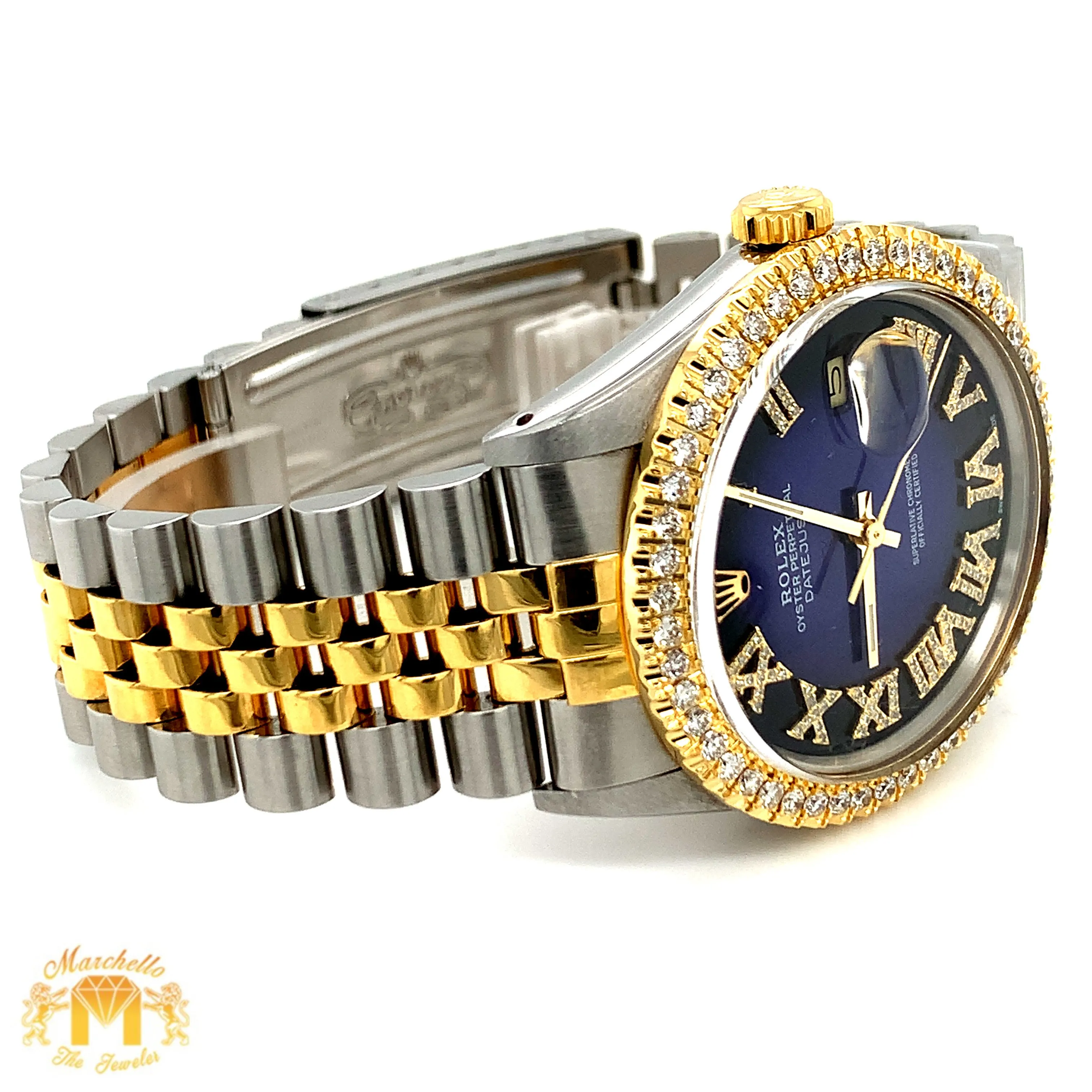 36mm Rolex Datejust Watch with two-tone Jubilee Bracelet(various color dials)