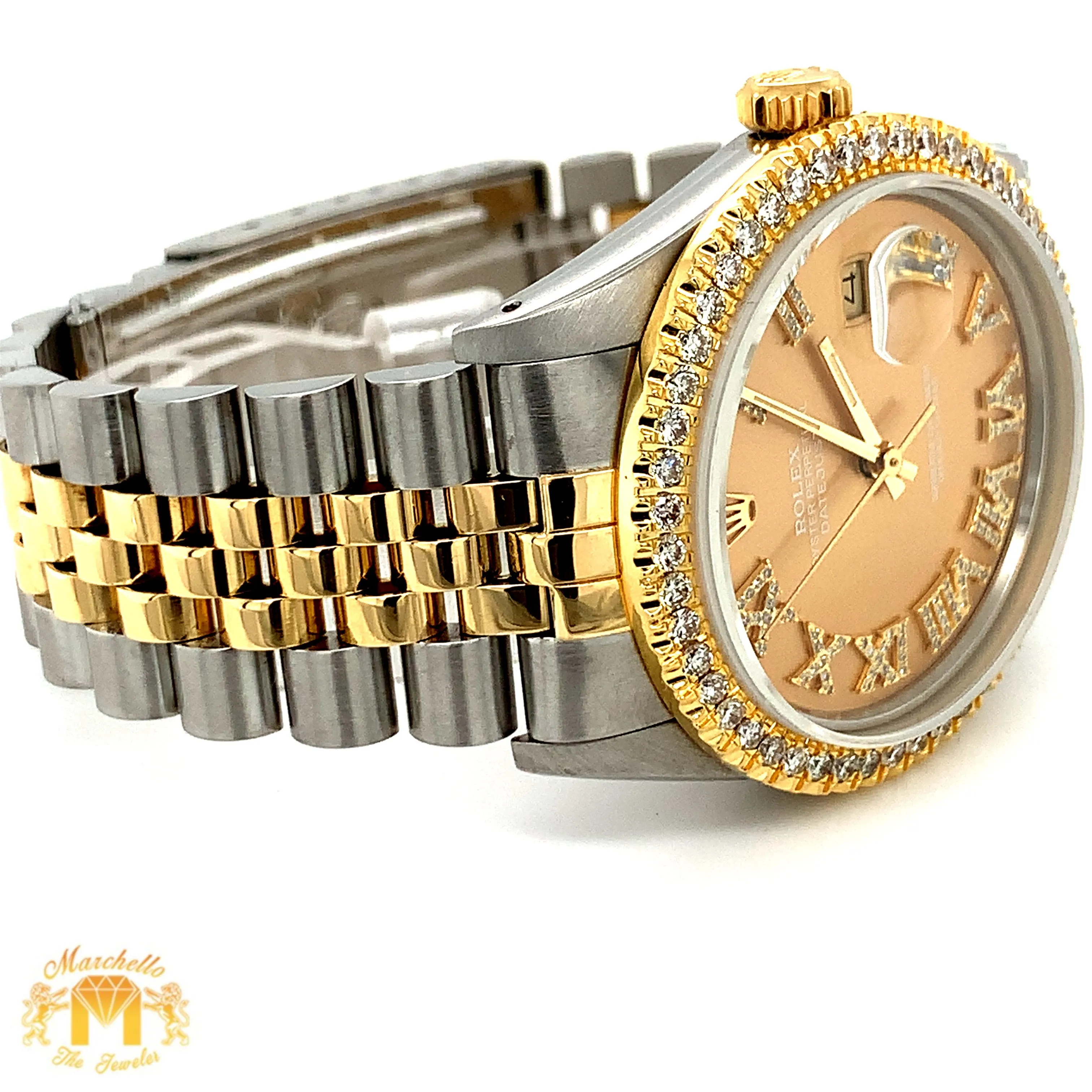 36mm Rolex Datejust Watch with two-tone Jubilee Bracelet(various color dials)