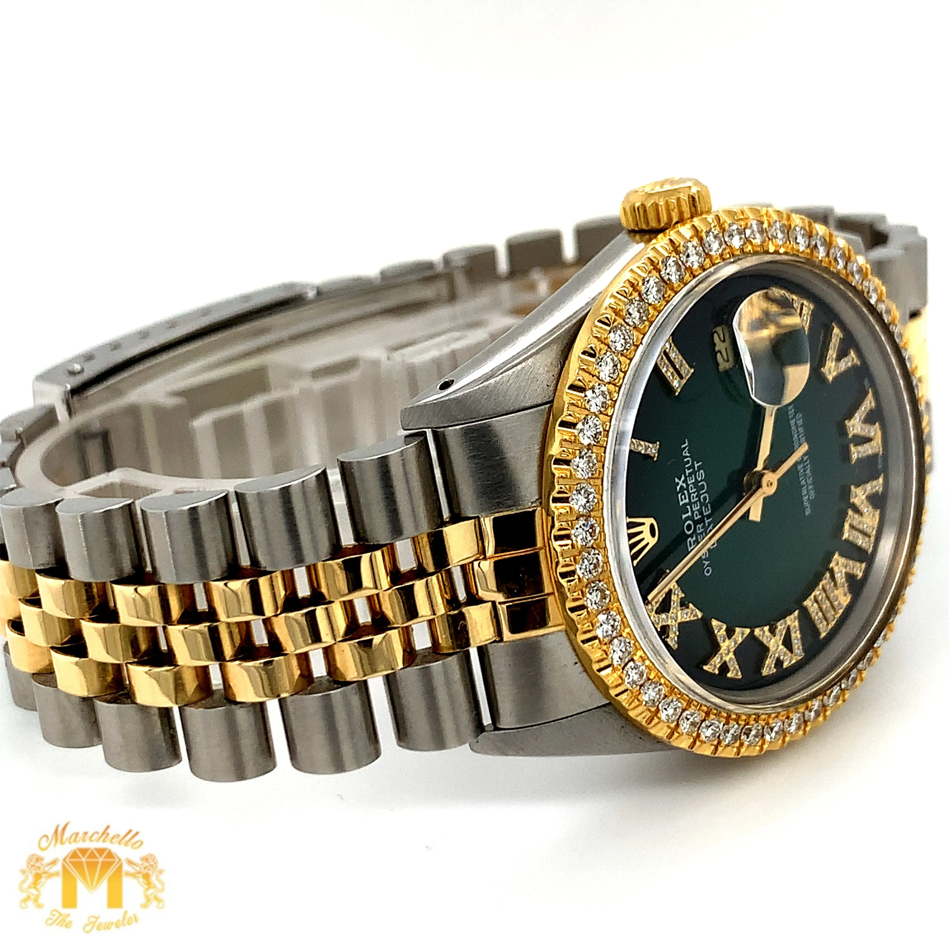36mm Rolex Datejust Watch with two-tone Jubilee Bracelet(various color dials)