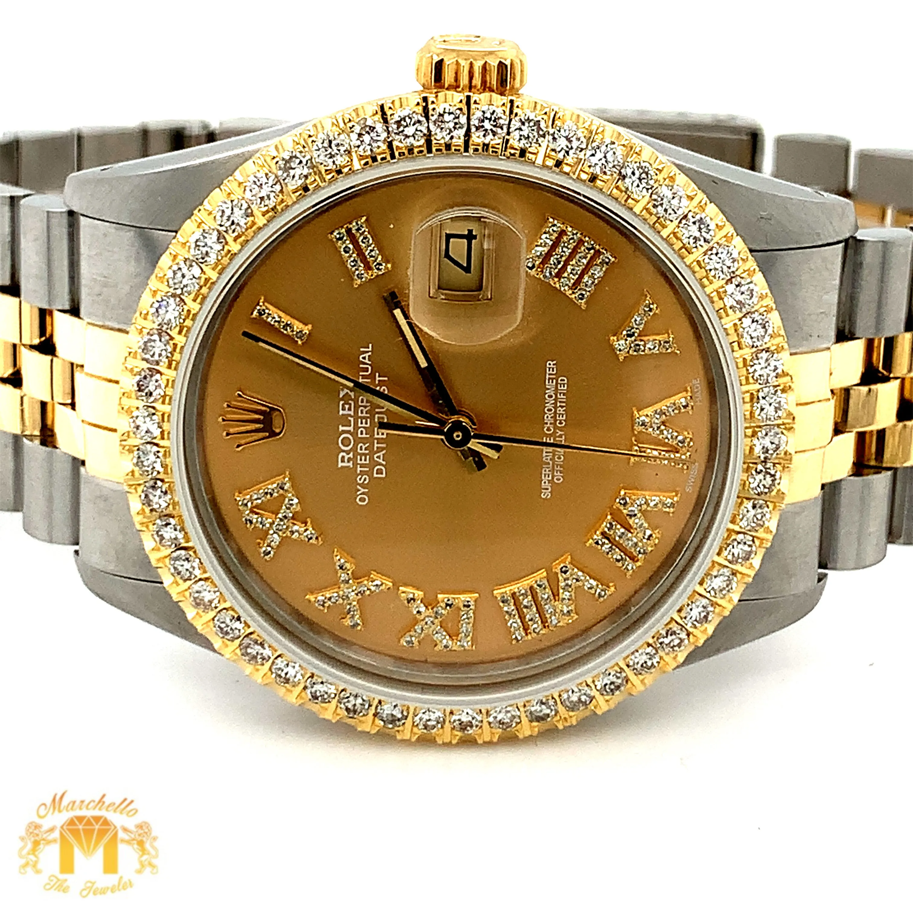 36mm Rolex Datejust Watch with two-tone Jubilee Bracelet(various color dials)