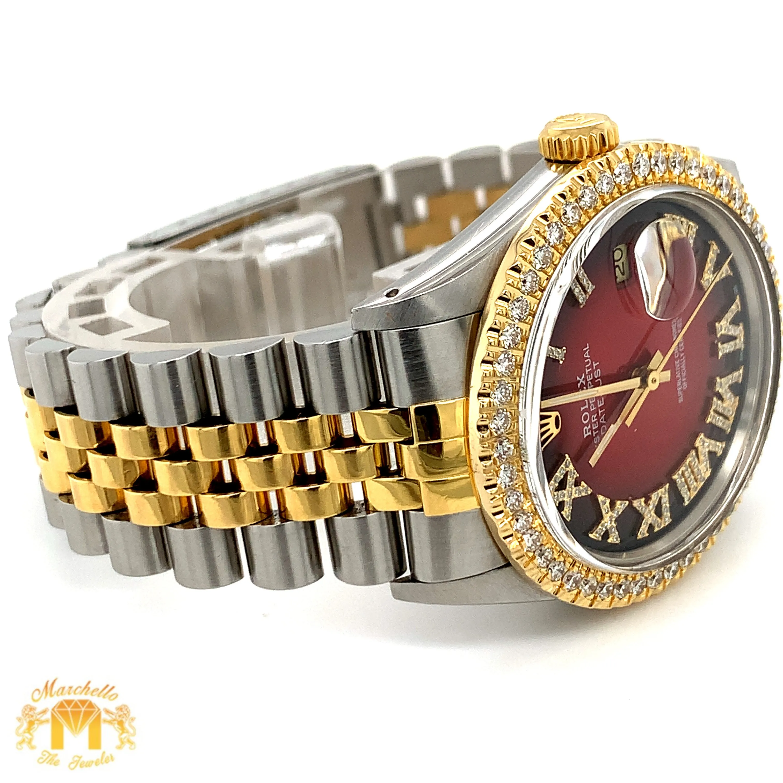 36mm Rolex Datejust Watch with two-tone Jubilee Bracelet(various color dials)