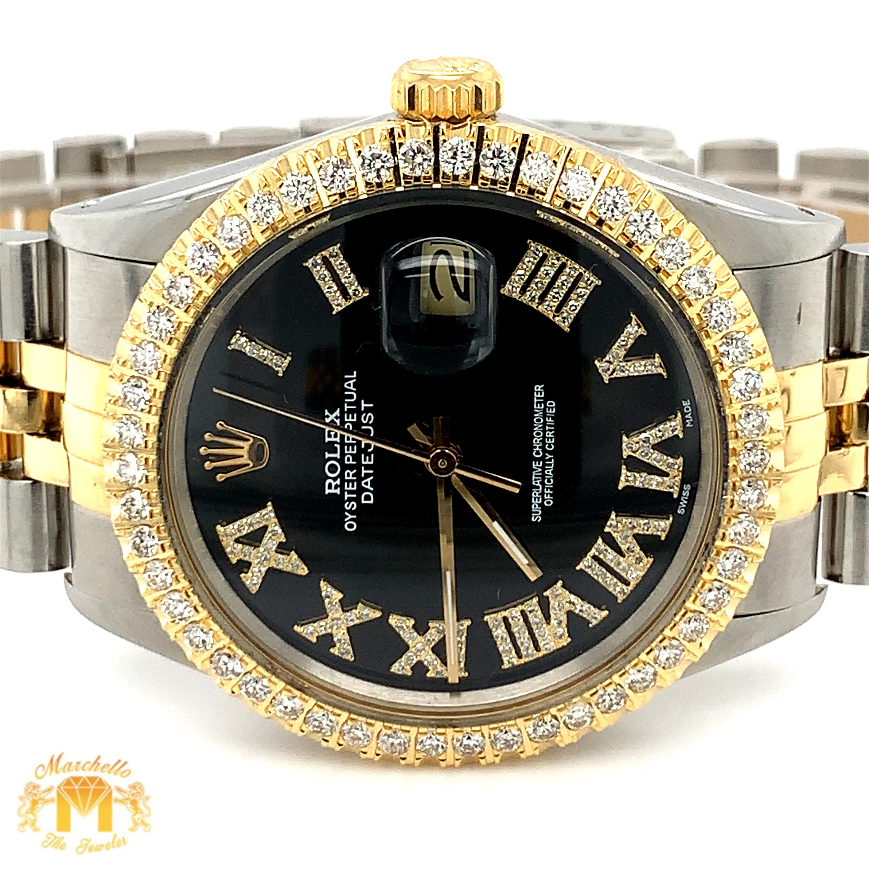36mm Rolex Datejust Watch with two-tone Jubilee Bracelet(various color dials)