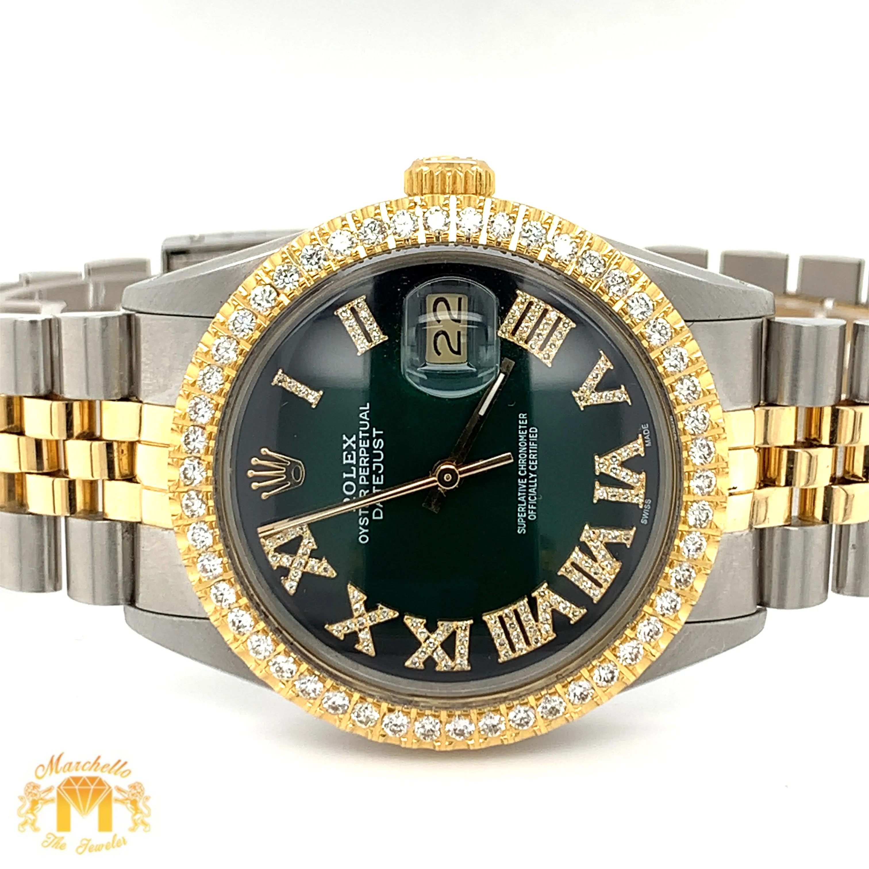 36mm Rolex Datejust Watch with two-tone Jubilee Bracelet(various color dials)