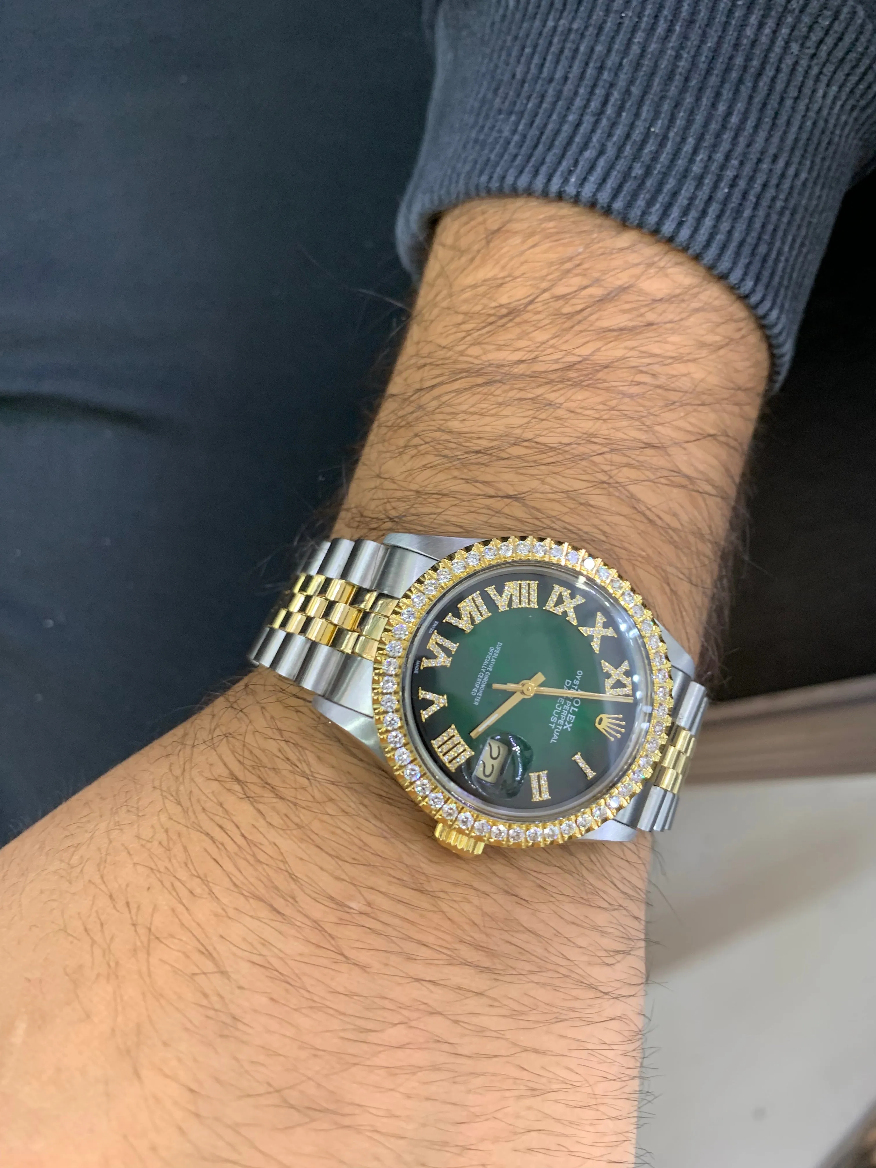36mm Rolex Datejust Watch with two-tone Jubilee Bracelet(various color dials)