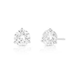 3ctw Lab Diamond Studs (PAIR) - IGI Certified