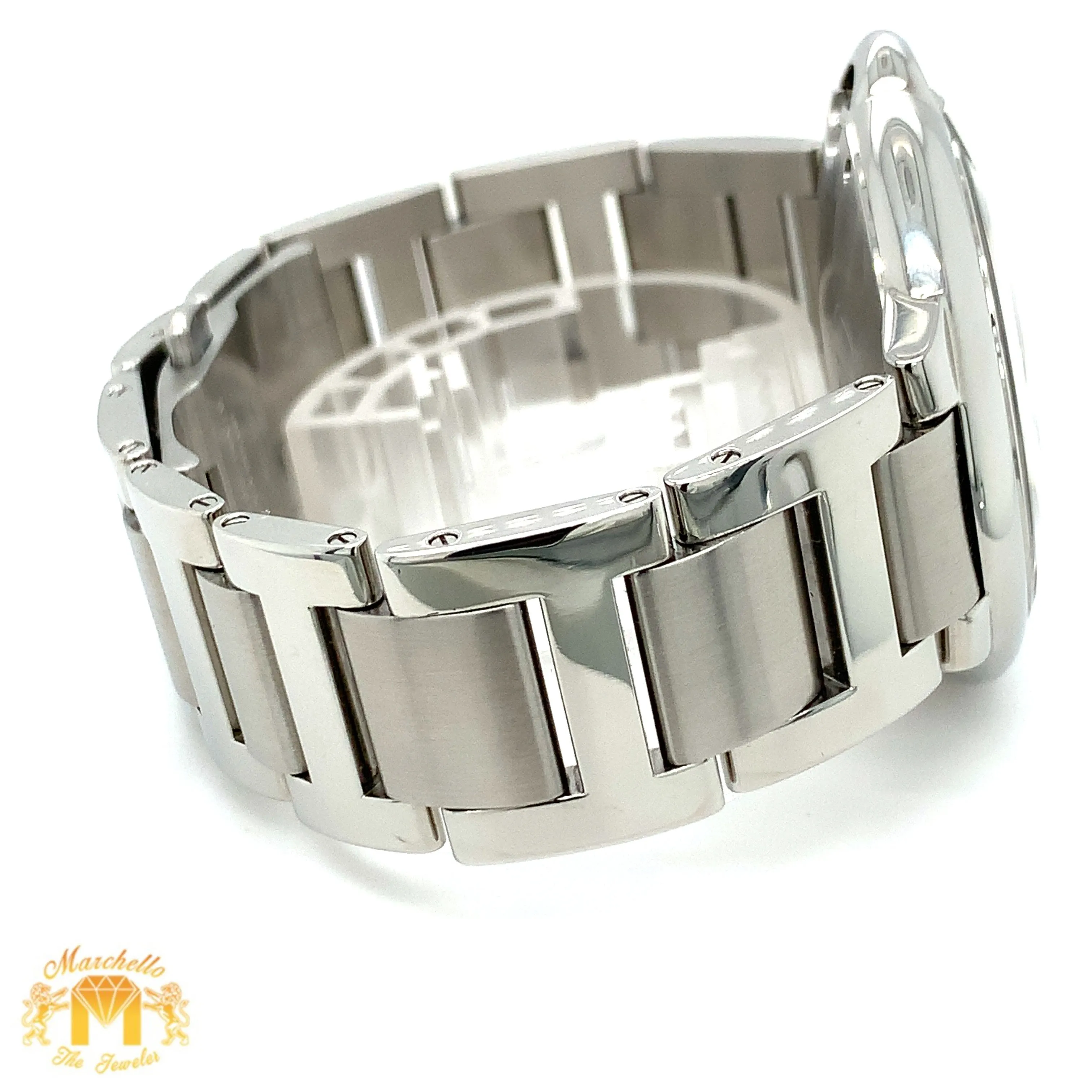 42mm Ballon Bleu De Cartier Watch with Oyster Bracelet (Model number: 3765 )