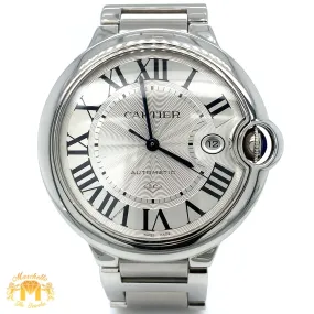 42mm Ballon Bleu De Cartier Watch with Oyster Bracelet (Model number: 3765 )