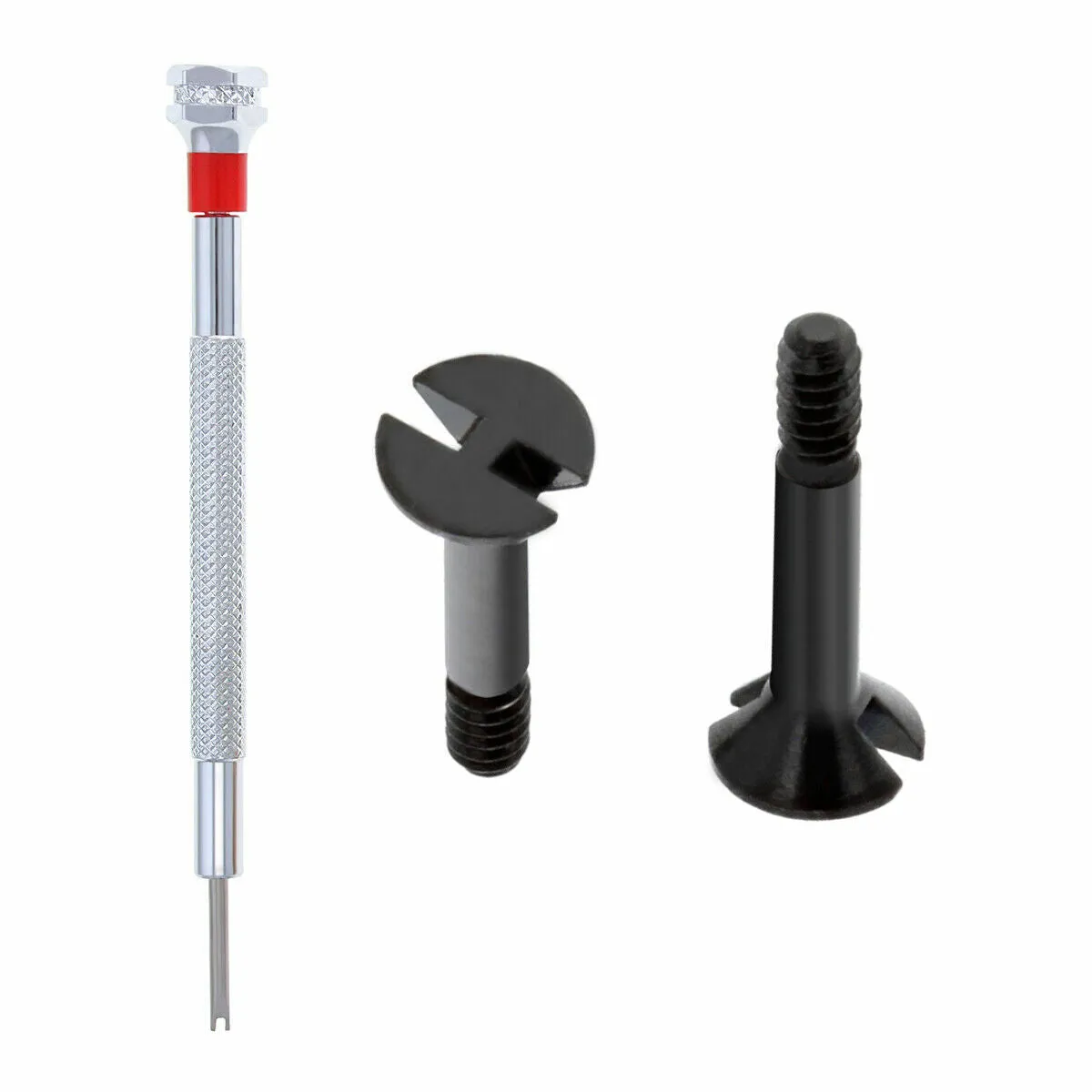 6 SCREW H FOR HUBLOT BIG BANG 44-45MM RUBBER STRAP BAND   SCREWDRIVER BLACK TOOL