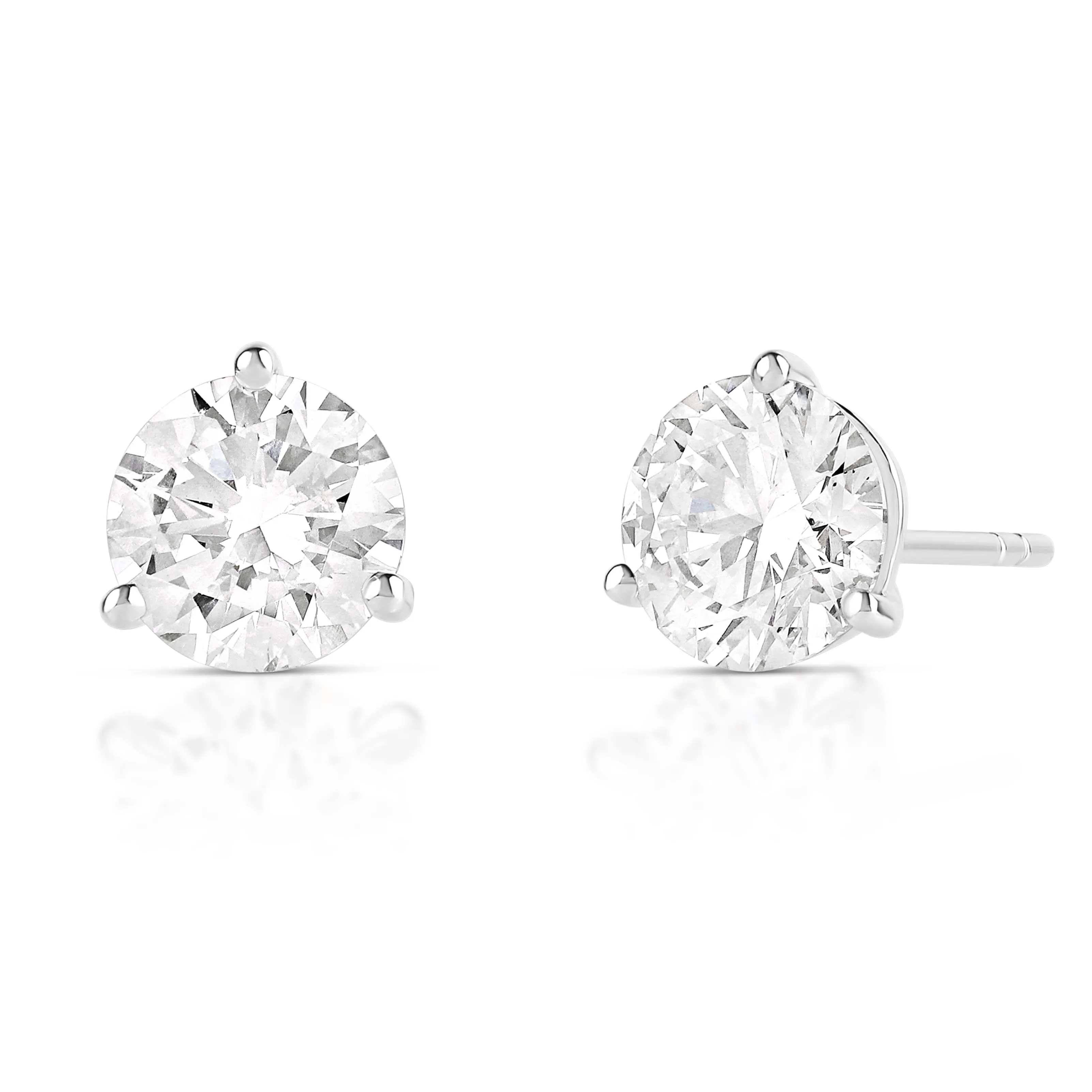 6ctw Lab Diamond Studs (PAIR) - IGI Certified