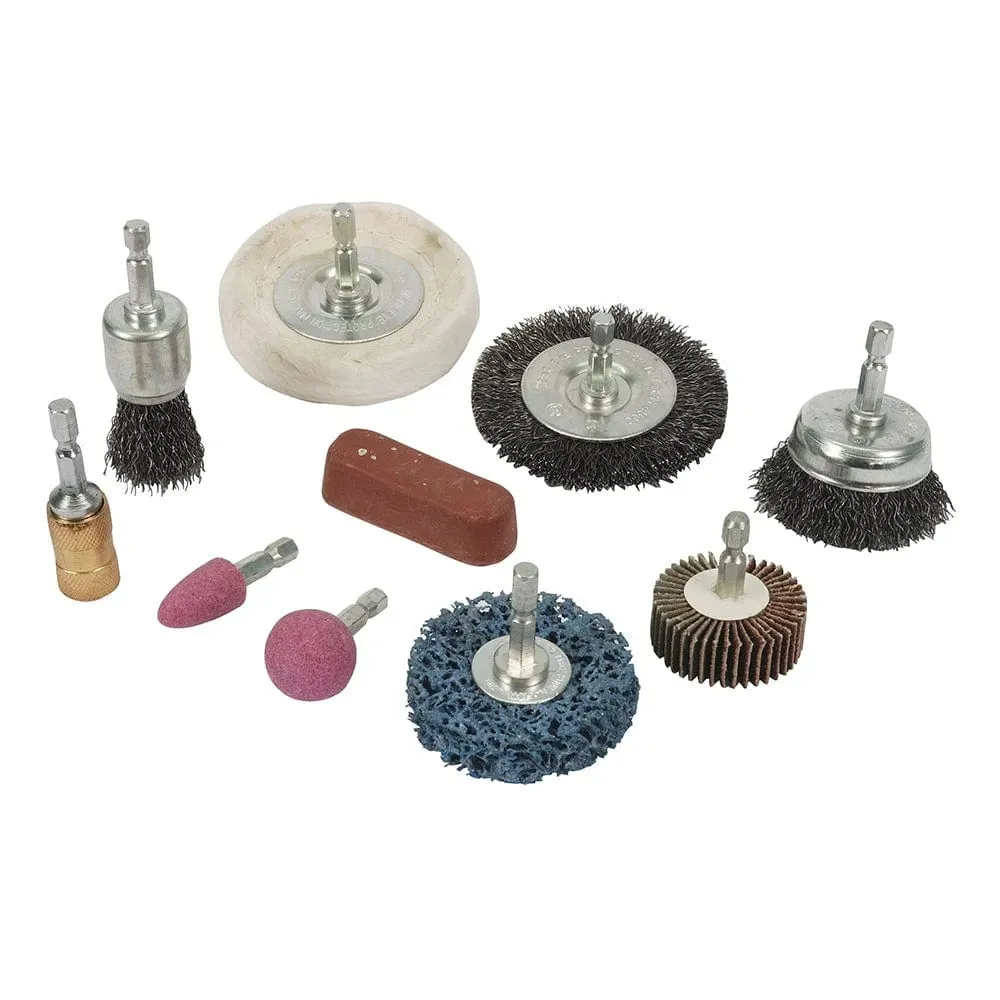 6MM CLEANING & POLISHING KIT 10PCE 918557