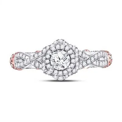 7/8CT DIAMOND BRIDAL RING CERTIFIED
