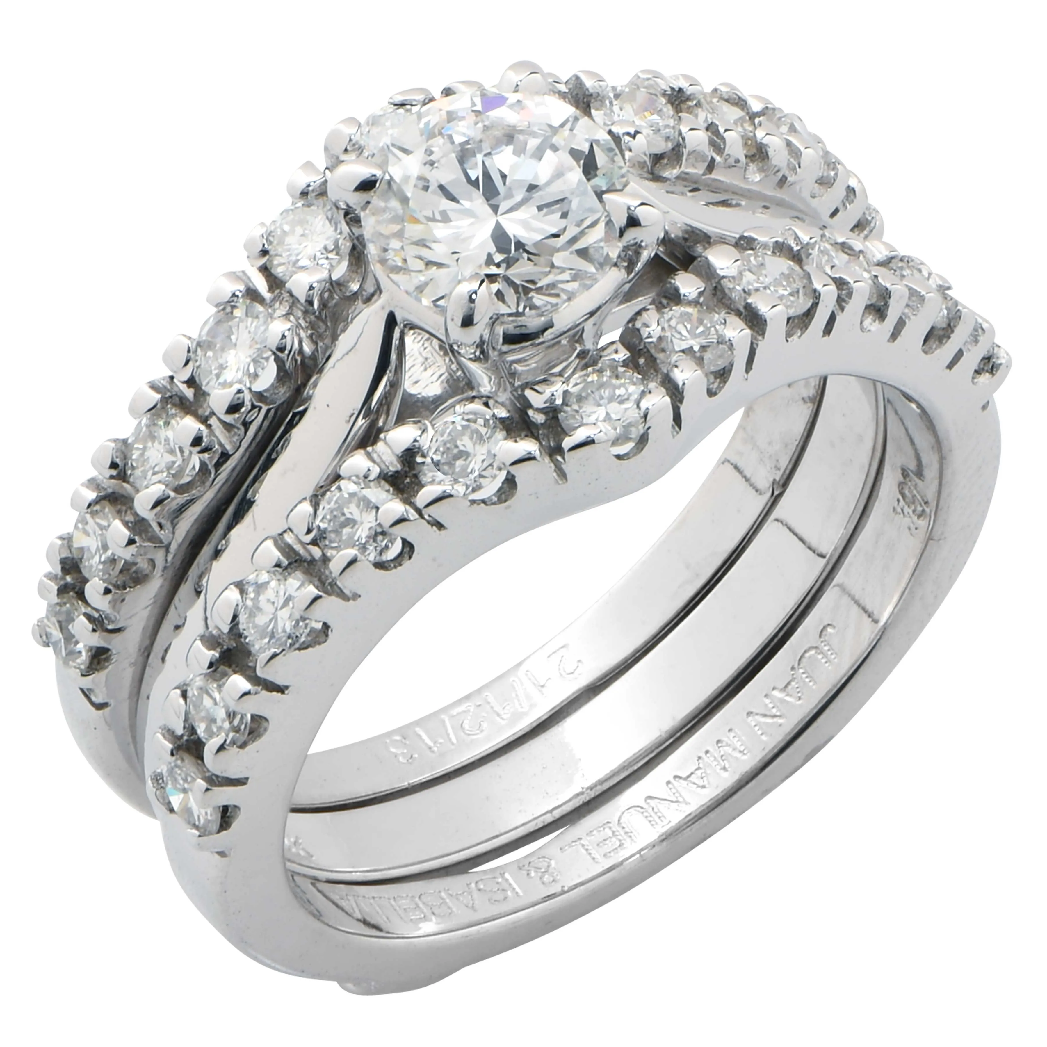 .80 Carat GIA Graded D/VVS1 in 18 Karat White Gold
