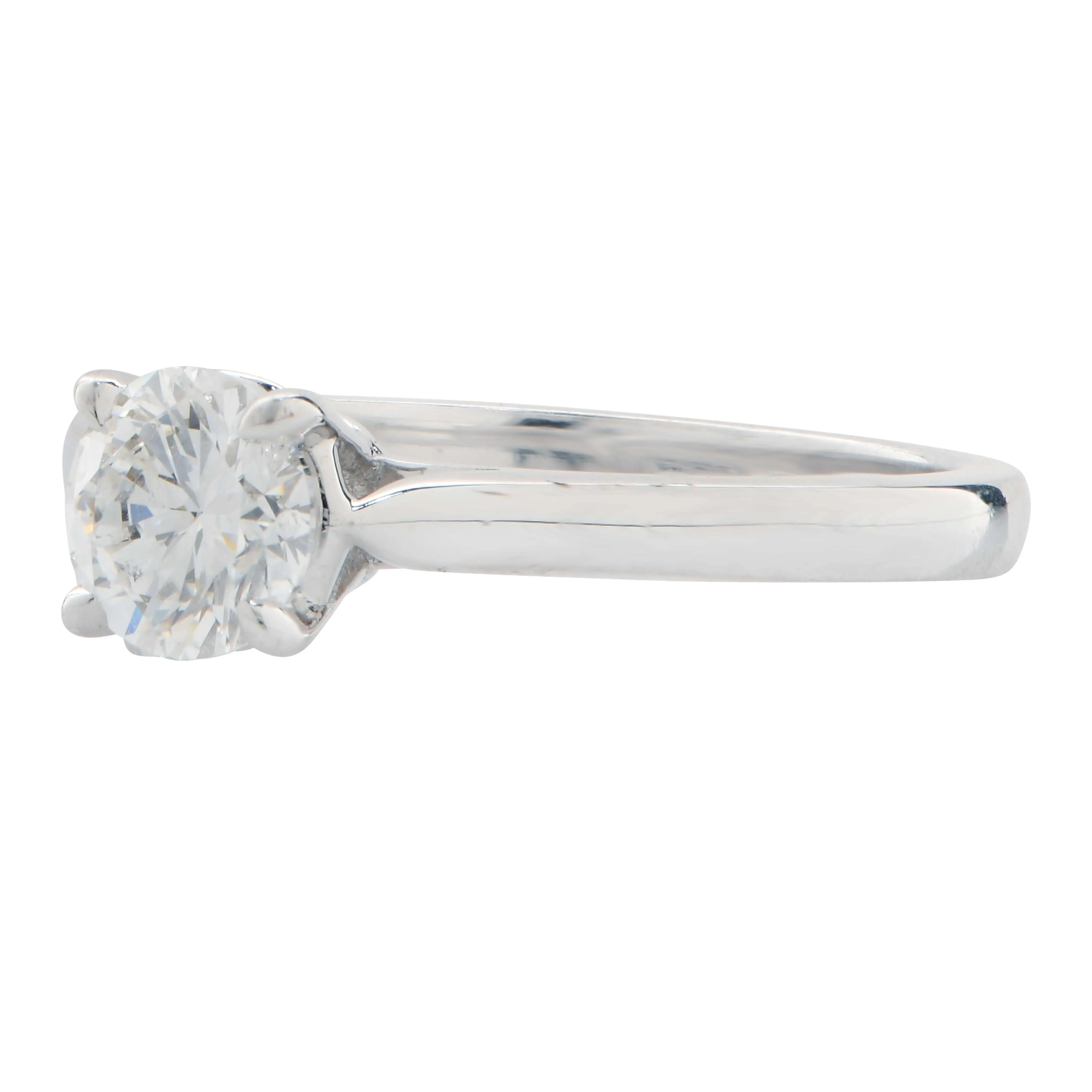 .80 Carat GIA Graded D/VVS1 in 18 Karat White Gold