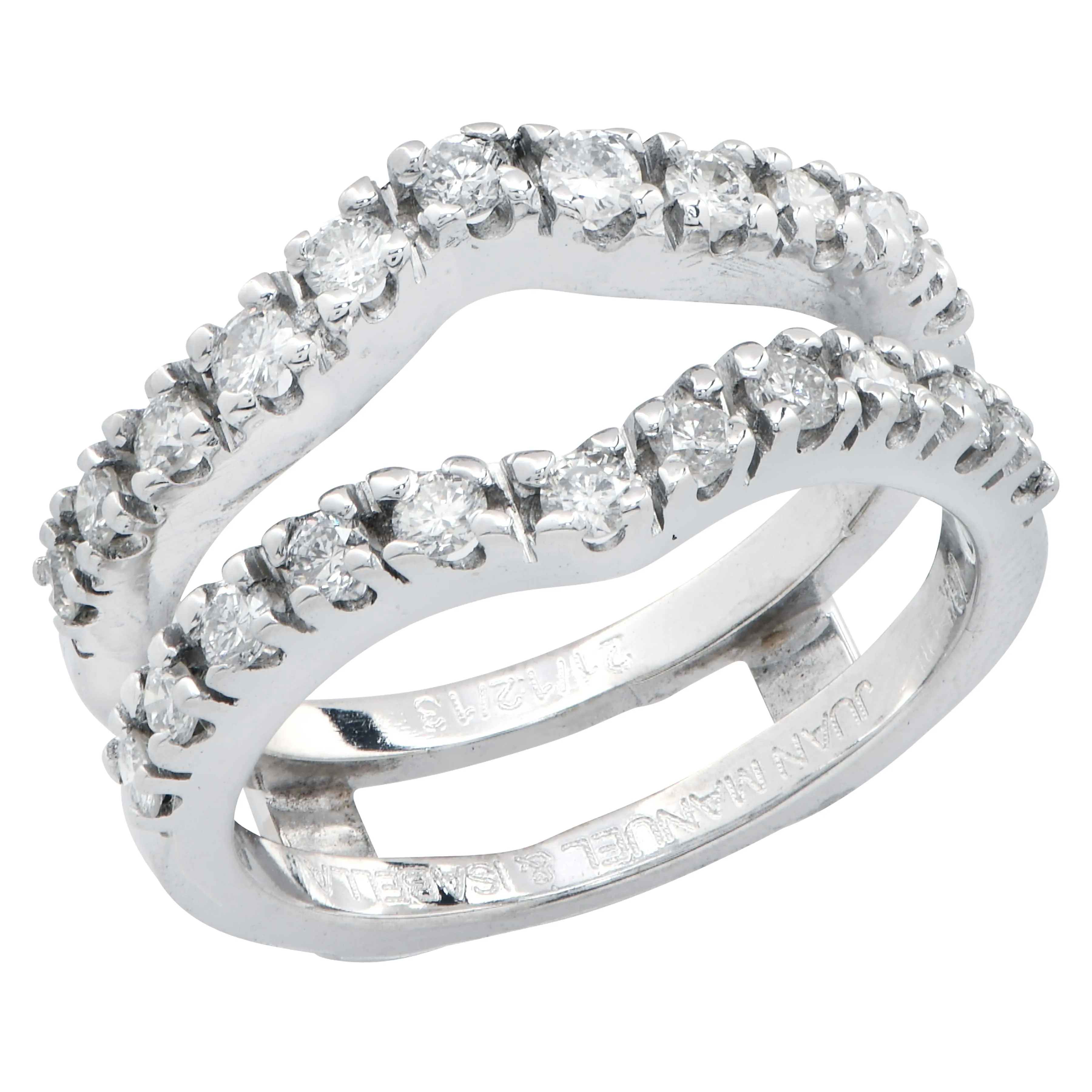 .80 Carat GIA Graded D/VVS1 in 18 Karat White Gold