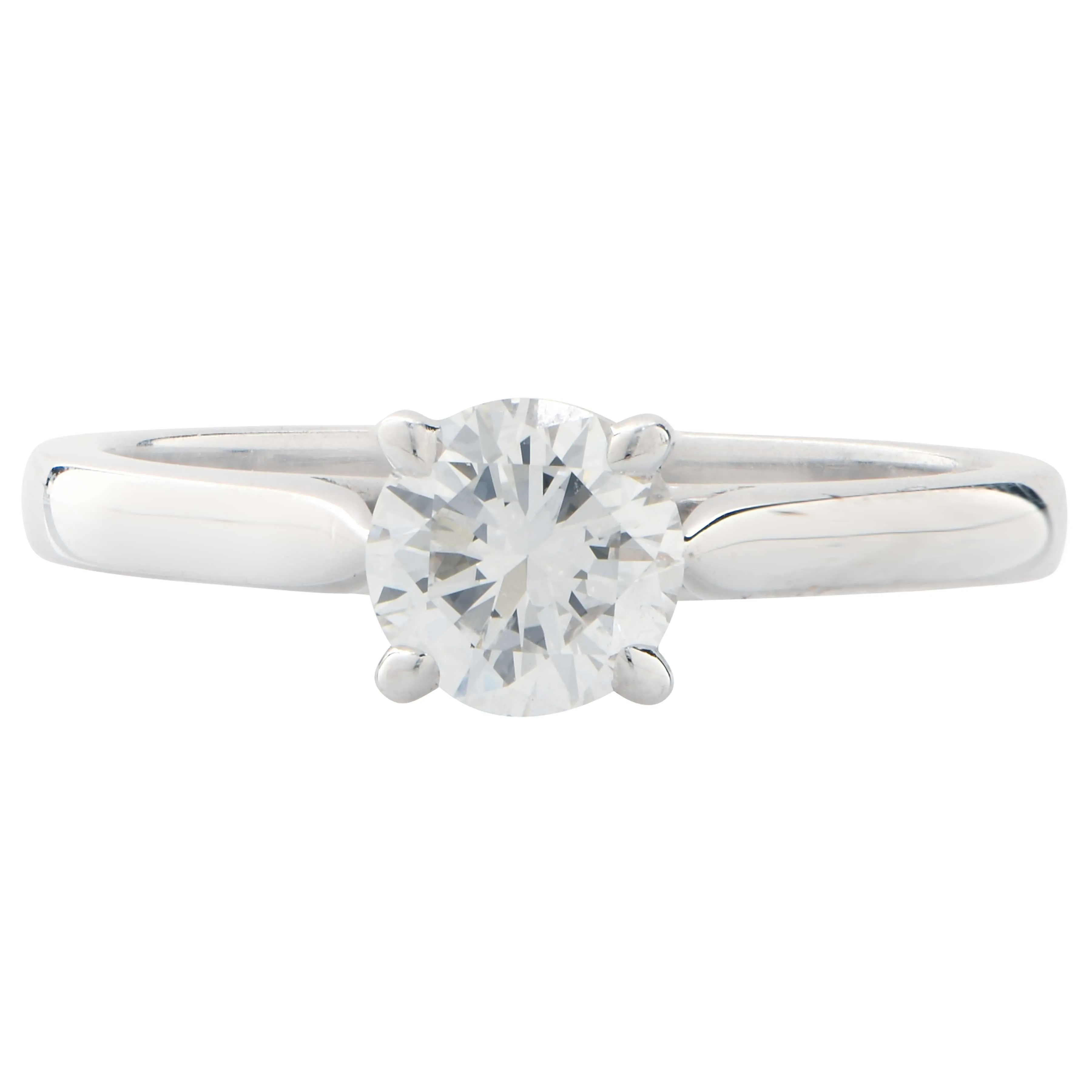 .80 Carat GIA Graded D/VVS1 in 18 Karat White Gold
