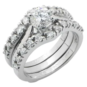 .80 Carat GIA Graded D/VVS1 in 18 Karat White Gold