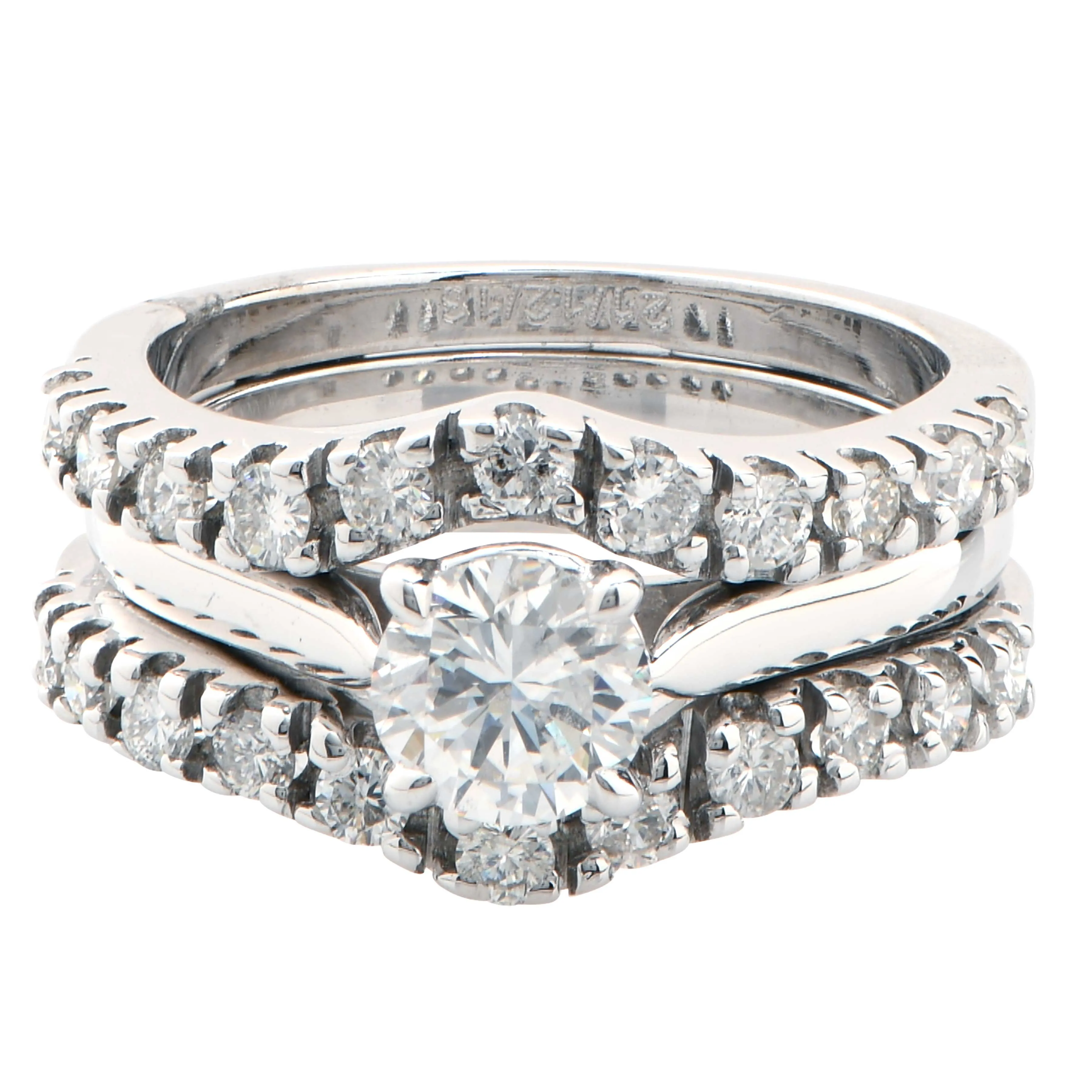 .80 Carat GIA Graded D/VVS1 in 18 Karat White Gold