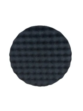 8" Waffle Foam Black Polishing Pad (2 PACK)