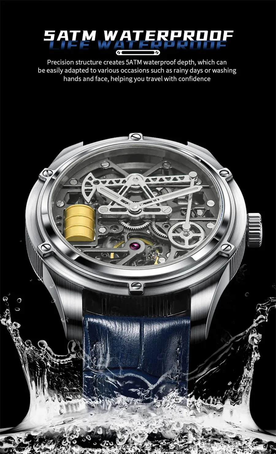 Adrillah Mechanical Watch
