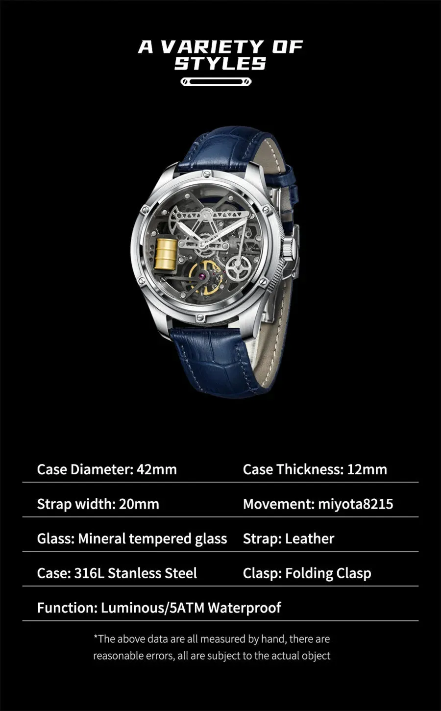 Adrillah Mechanical Watch