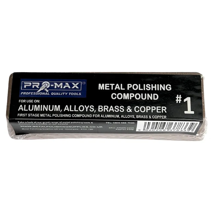 Aluminium Alloy Brass Metal Polishing Kit Drill 7pc - 4" x 1" Pro-Max