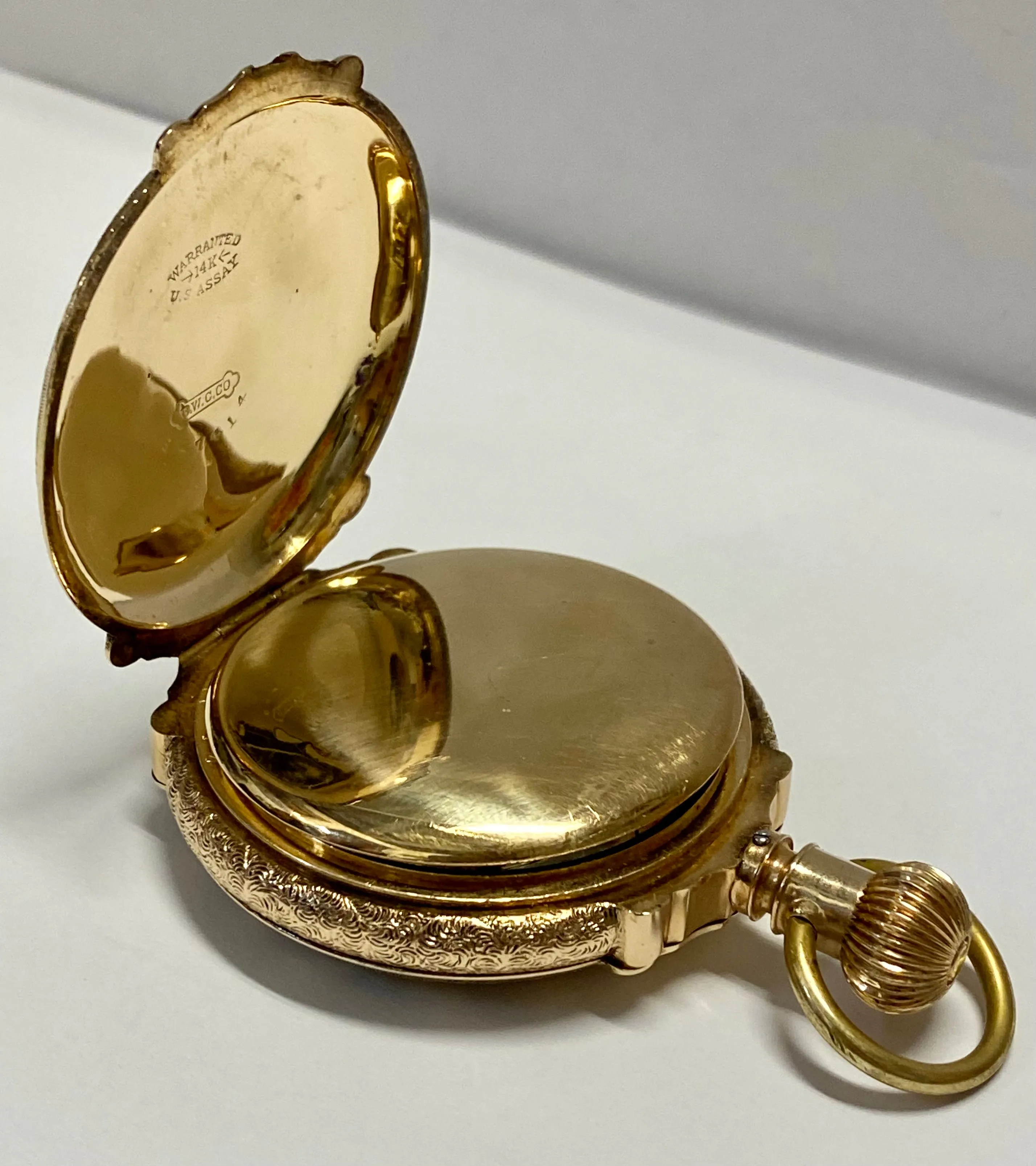 American Waltham Watch Company Beautiful Hunter Pocket Watch - $30K APR w/ COA!!