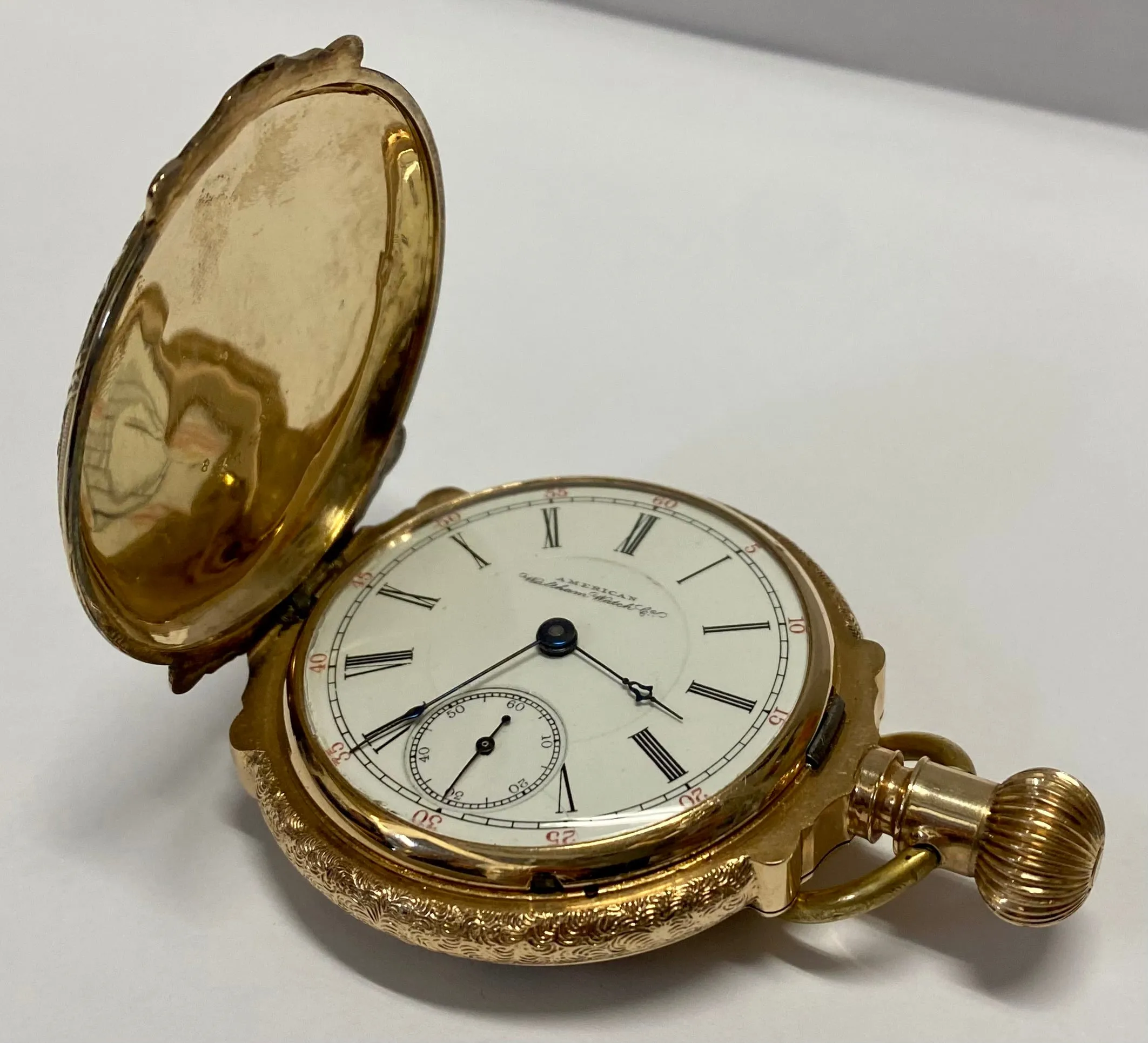 American Waltham Watch Company Beautiful Hunter Pocket Watch - $30K APR w/ COA!!
