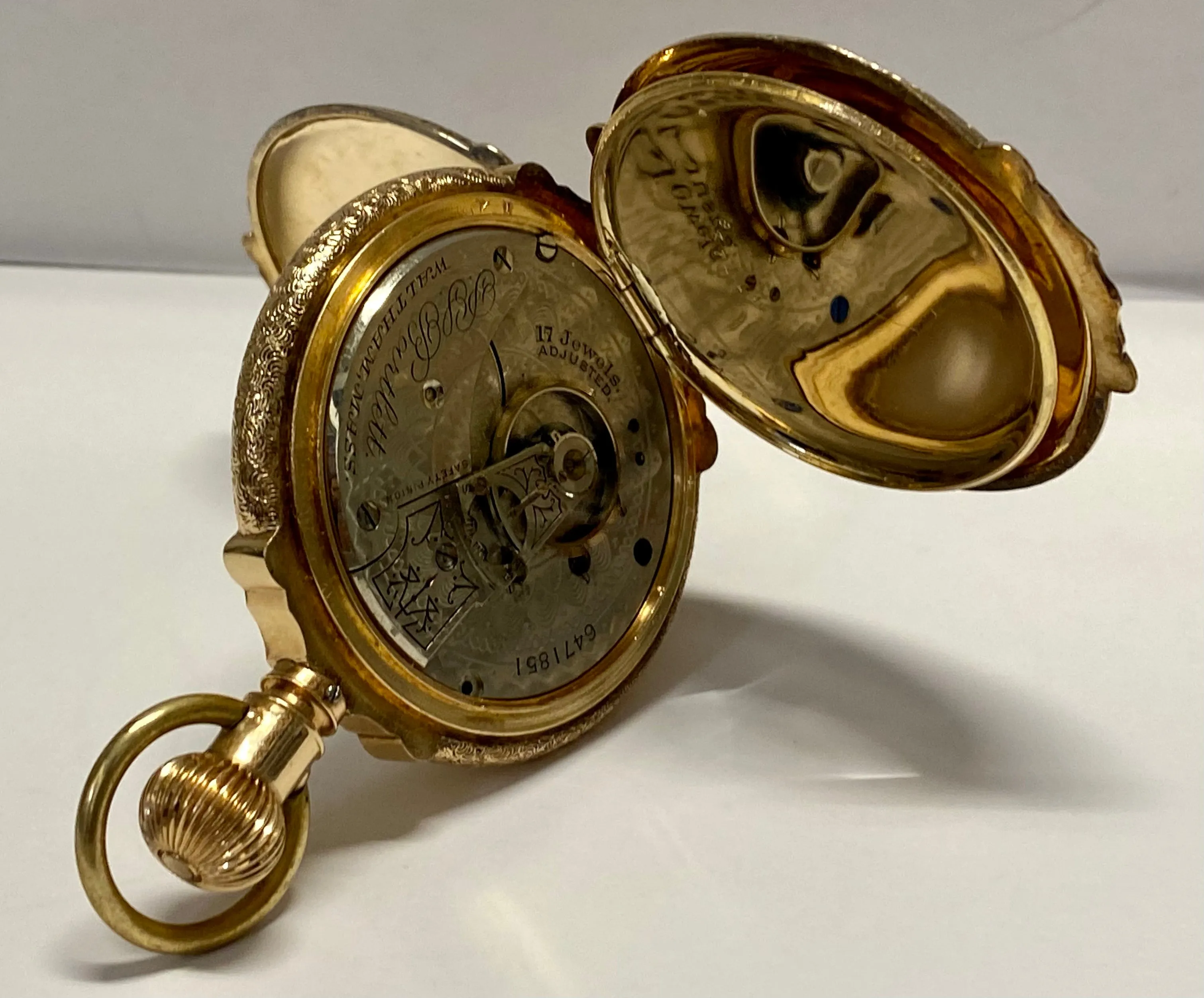 American Waltham Watch Company Beautiful Hunter Pocket Watch - $30K APR w/ COA!!