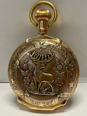 American Waltham Watch Company Beautiful Hunter Pocket Watch - $30K APR w/ COA!!