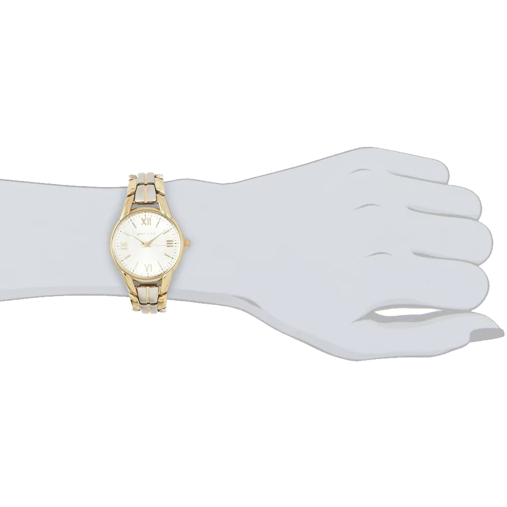 Anne Klein Women's 10 9815SVTT Two Tone Bracelet Watch