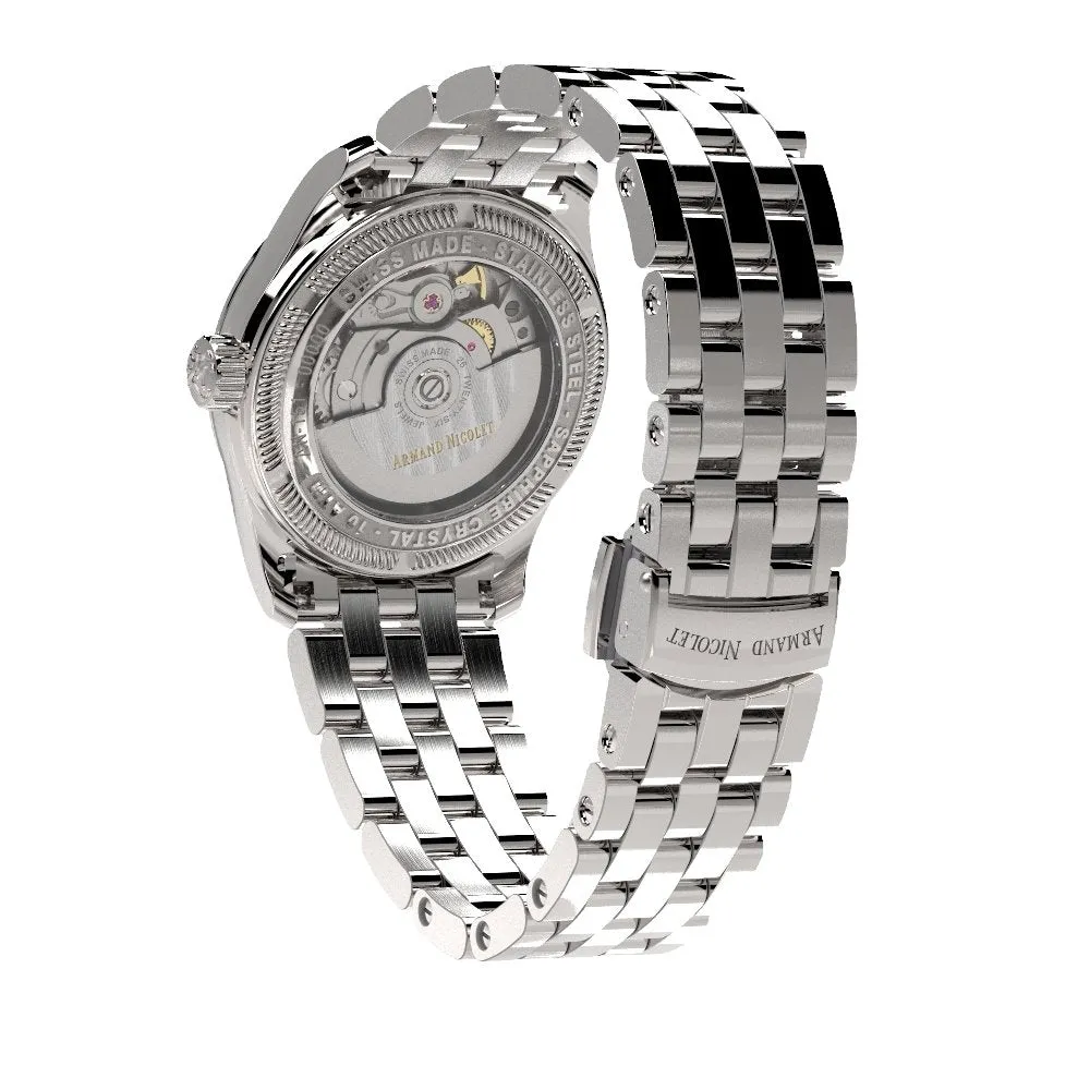 Armand Nicolet Ladies Watch M03-3 Diamond White A151EAA-AN-MA150