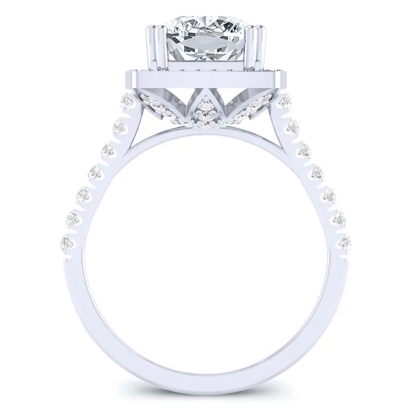 Aster - Cushion Lab Diamond Bridal Set (IGI Certified)