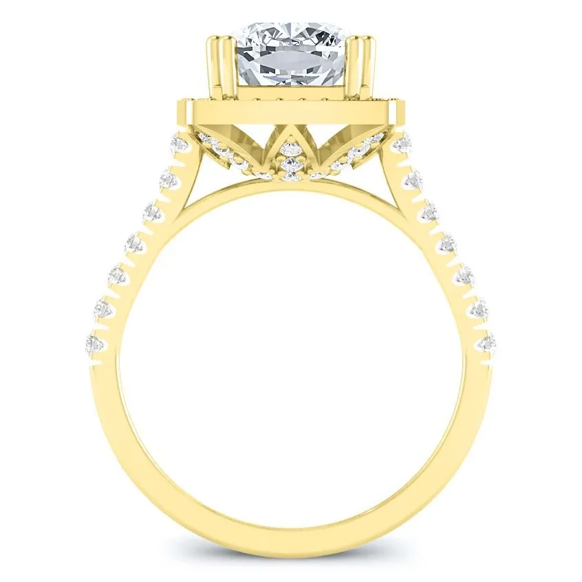 Aster - Cushion Lab Diamond Engagement Ring (IGI Certified)