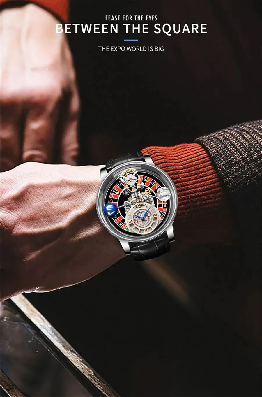 Astronomica Casino Luxury Wristwatch
