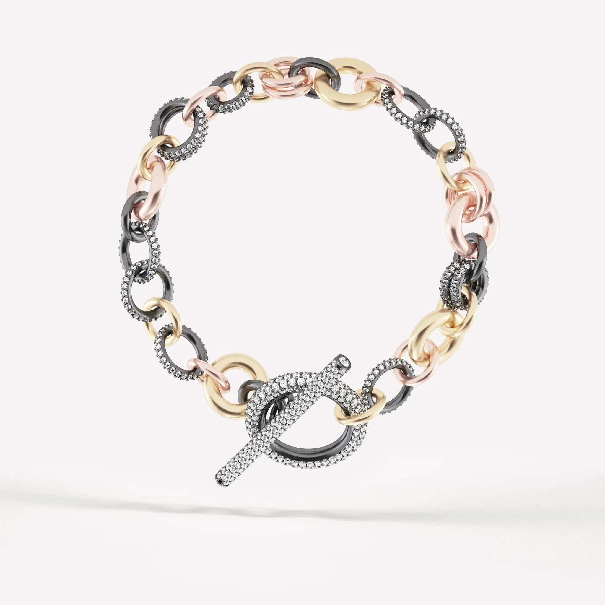 Atlantis MX Pavé Toggle Bracelet