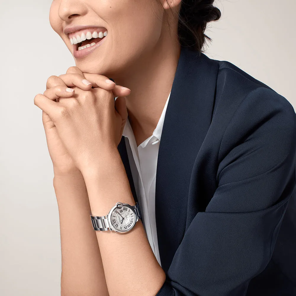 Ballon Bleu de Cartier Steel 36mm Watch WSBB0048