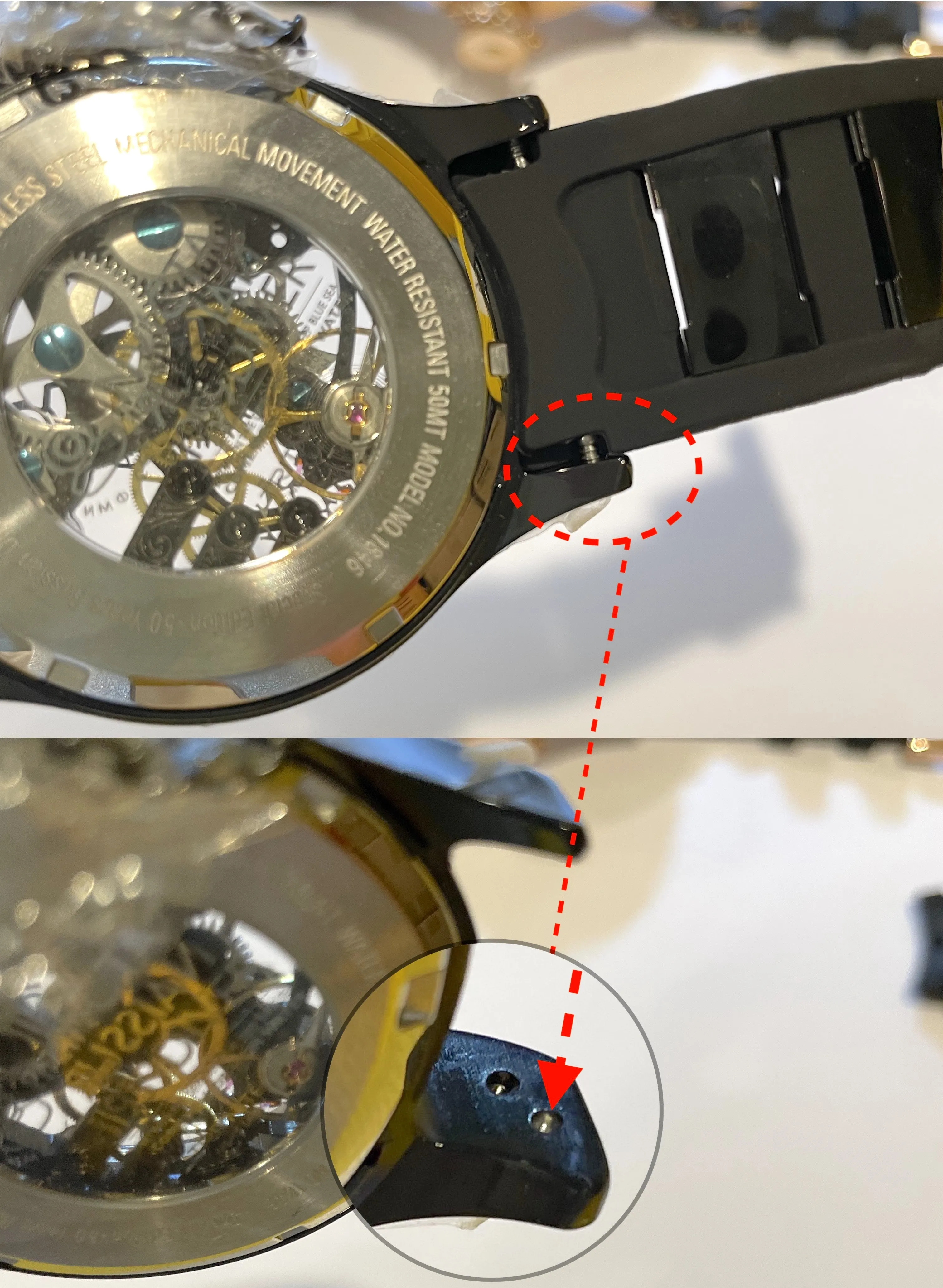 Band for Invicta Bolt 24218