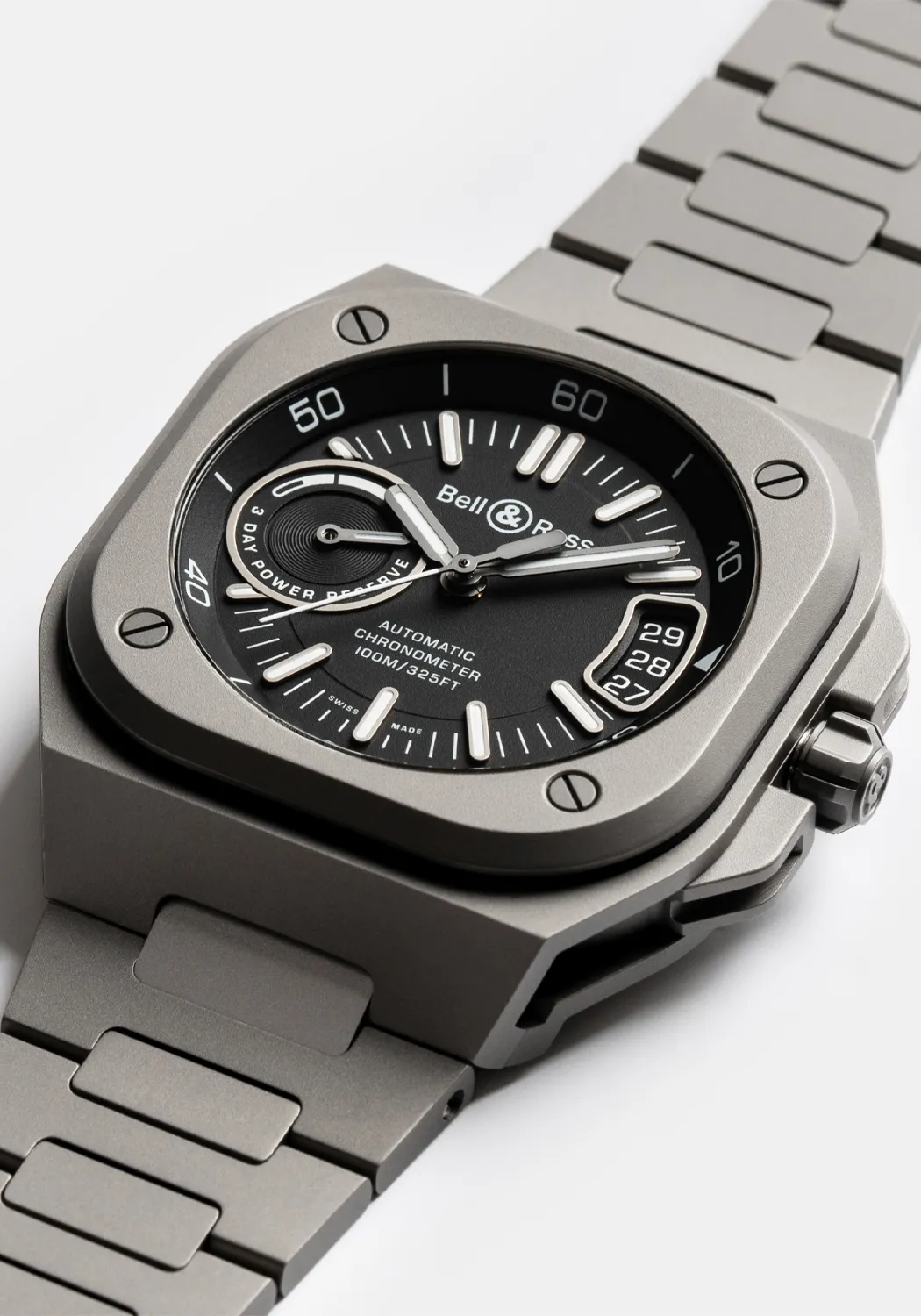 Bell & Ross BR-X5 Black Titanium | Bracelet